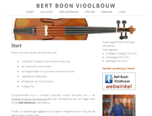 Tablet Screenshot of bbviolins.nl